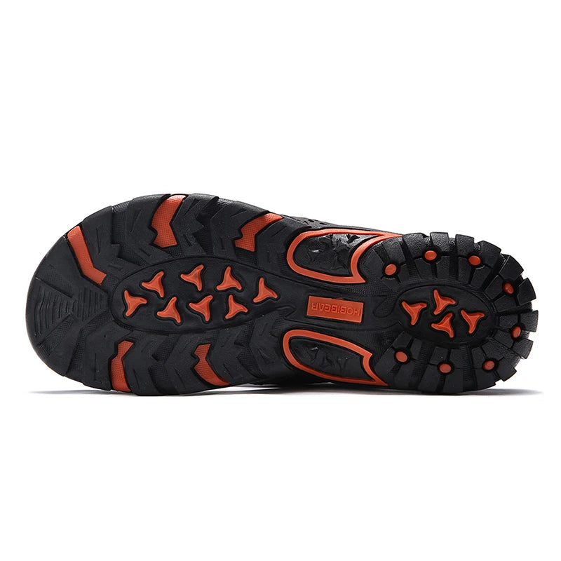 Chaussons Homme <br> Tongs Cuir Élégantes
