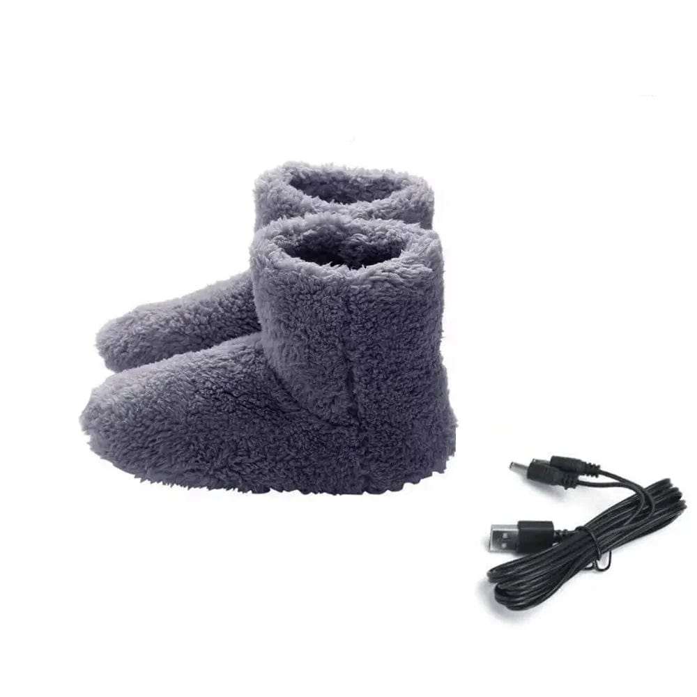 Chaussons Mixte | Chauffant Gris