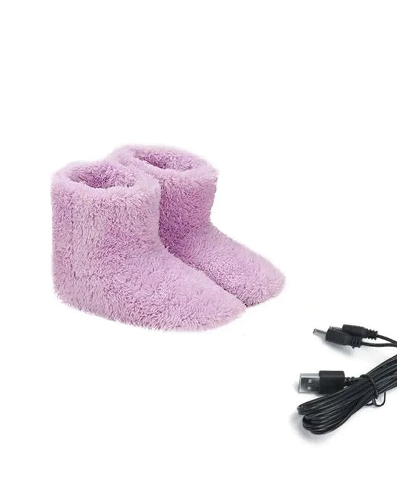 Chaussons Mixte | Chauffant Rose