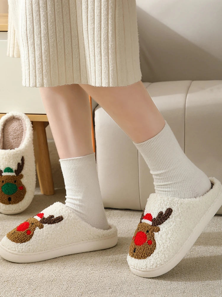 Chaussons Noël <br> Renne