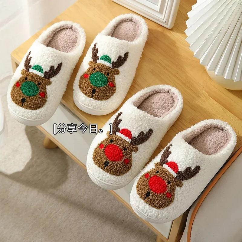 Chaussons Noël <br> Renne