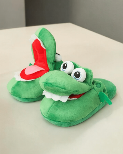 Chaussons Rigolo | Crocodile 29 / Vert