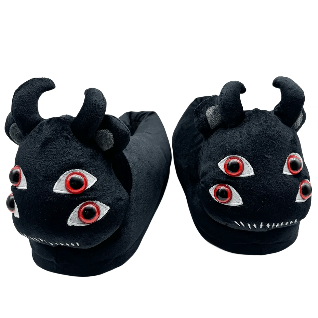 Chaussons Rigolos | Halloween Noir-28cm / 1 taille (38-44)