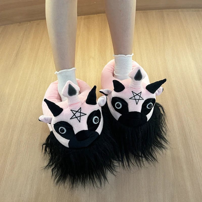 Chaussons Rigolos | Halloween Rose-29cm / 1 taille (38-44)