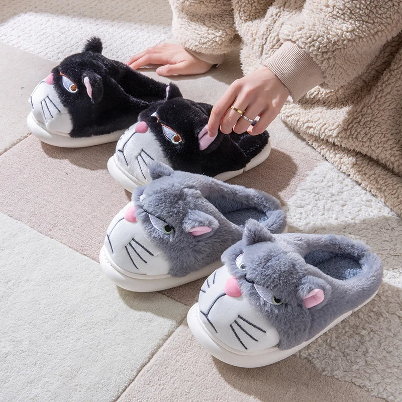 Chaussons <br> Chat Kawaii