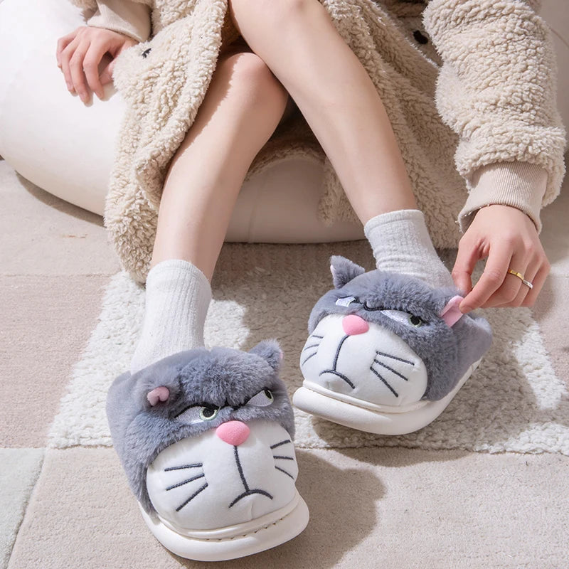 Chaussons <br> Chat Kawaii
