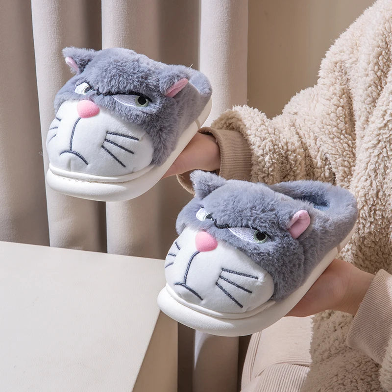 Chaussons <br> Chat Kawaii