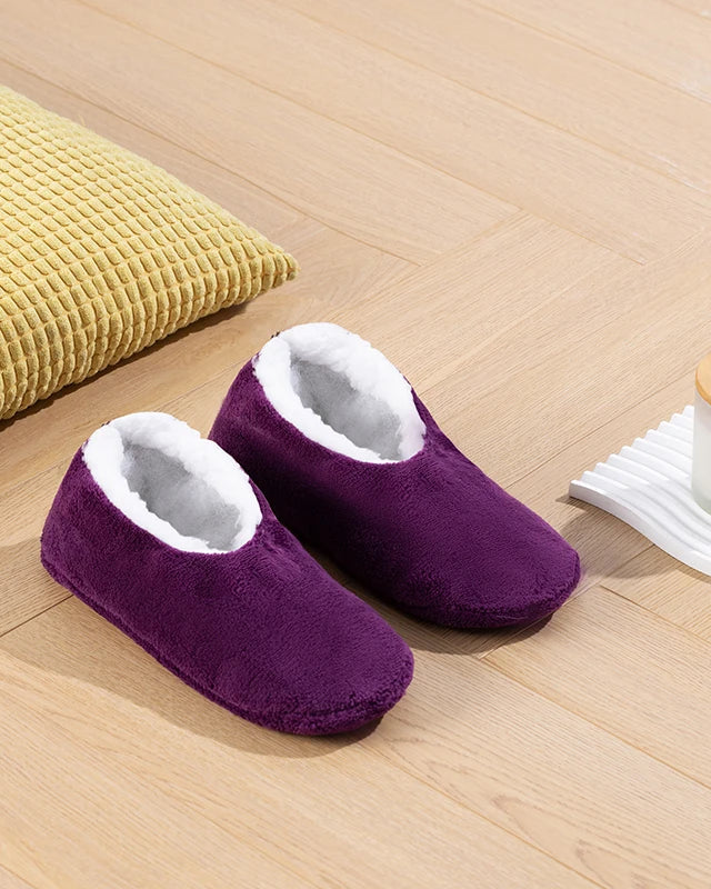 Chaussons <br>  Chaussettes courte fourrées
