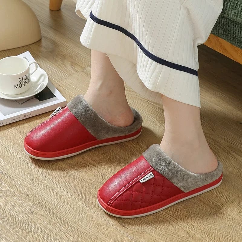 Chaussons | Cuir Femme