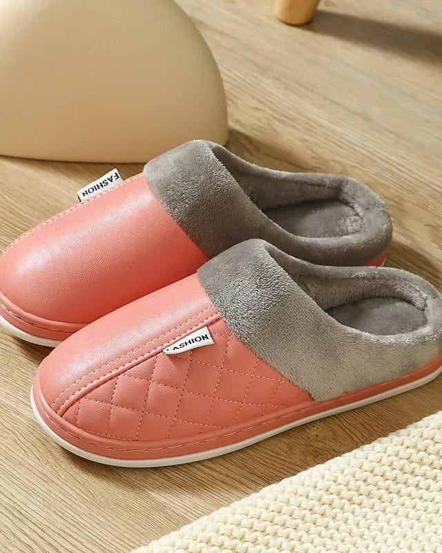 Chaussons | Cuir Femme 35/36 / Rose bonbon