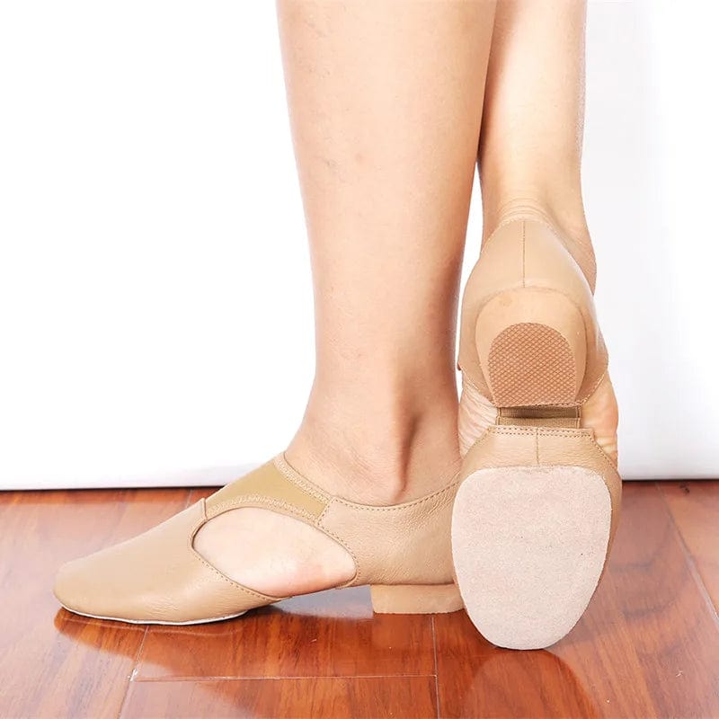 Chaussons| Danse en cuir