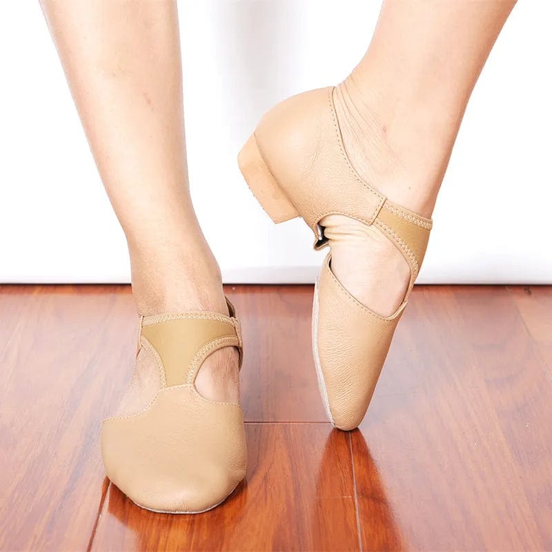Chaussons| Danse en cuir
