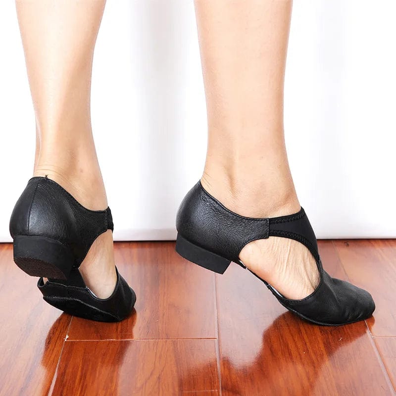 Chaussons| Danse en cuir
