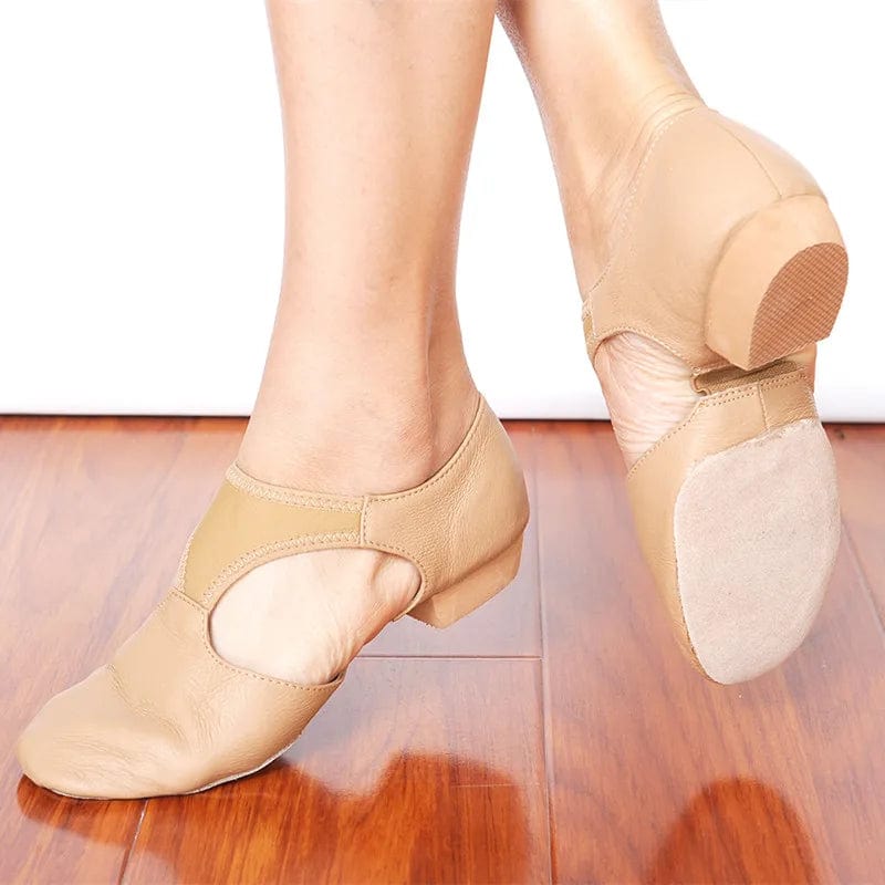 Chaussons| Danse en cuir