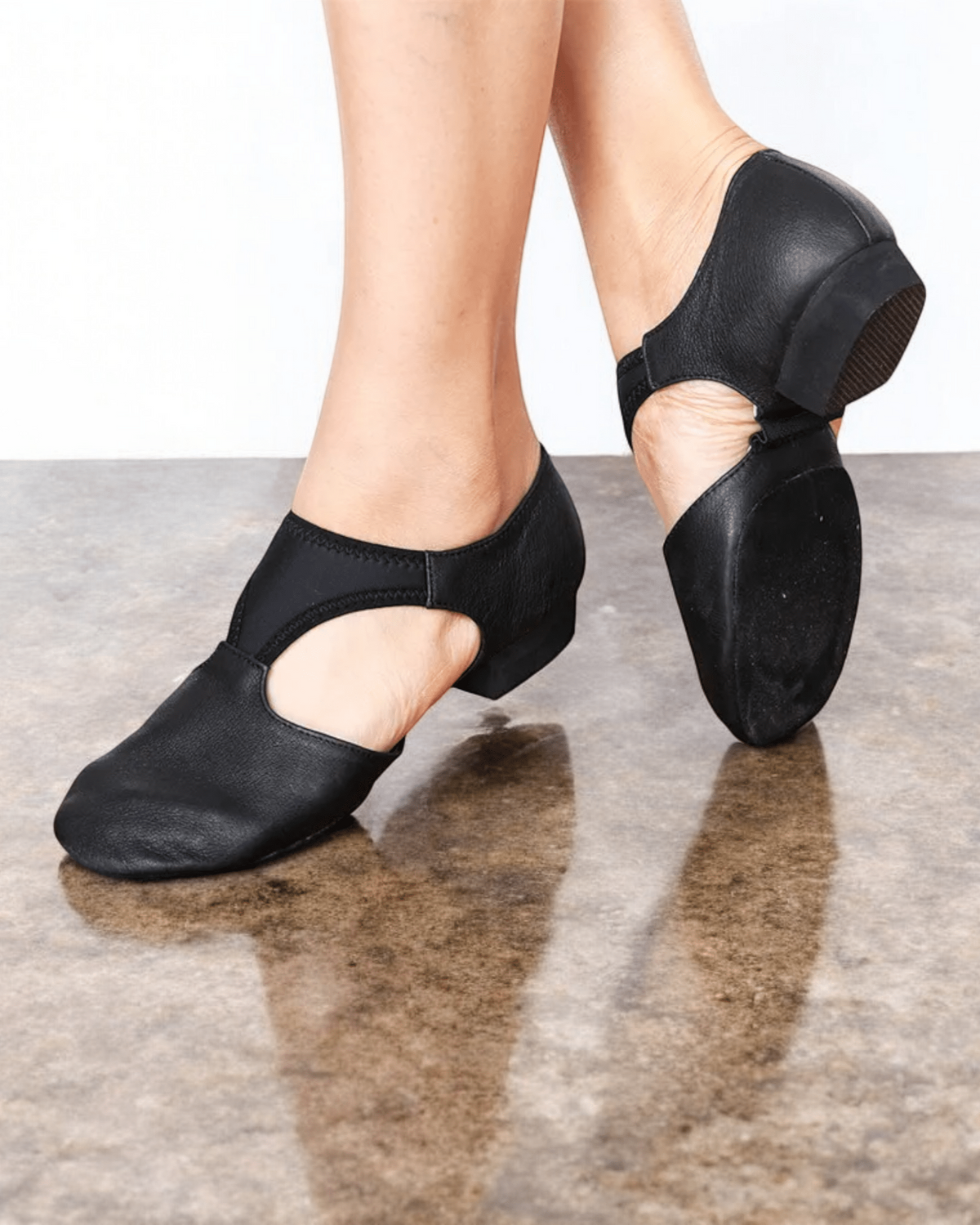 Chaussons| Danse en cuir