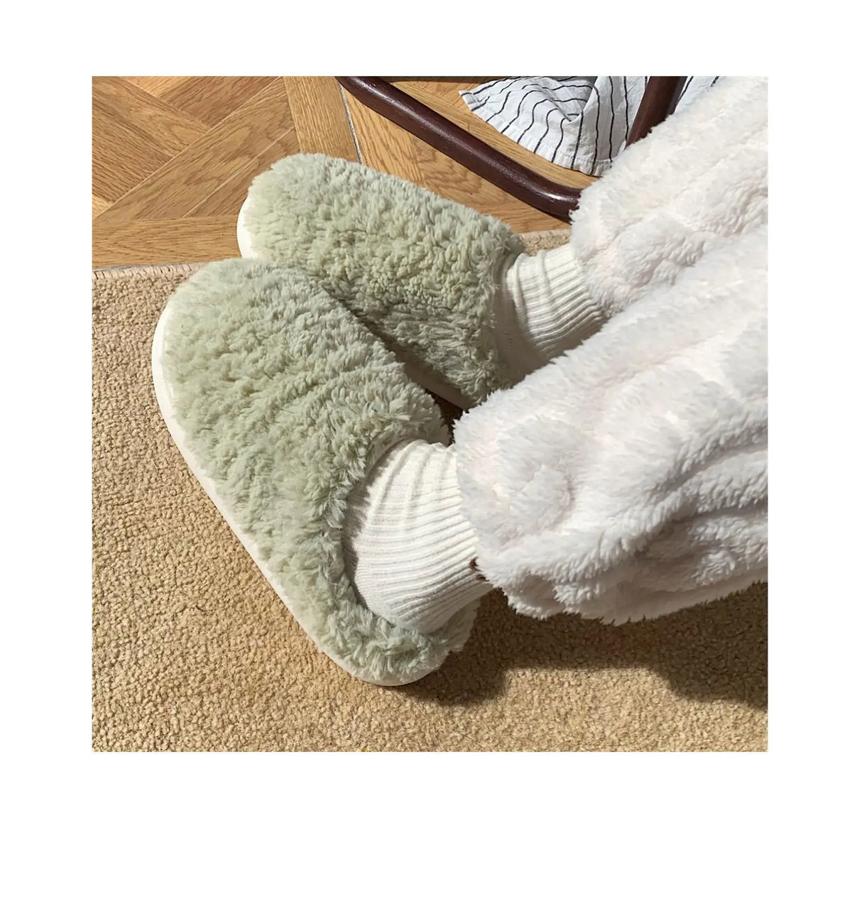 Chaussons <br> Douceur Hivernale