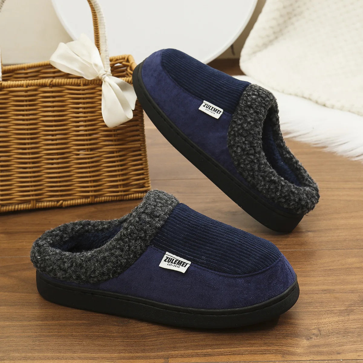 Chaussons <br> Hiver Doublés
