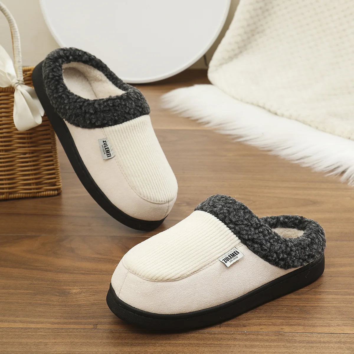 Chaussons <br> Hiver Doublés