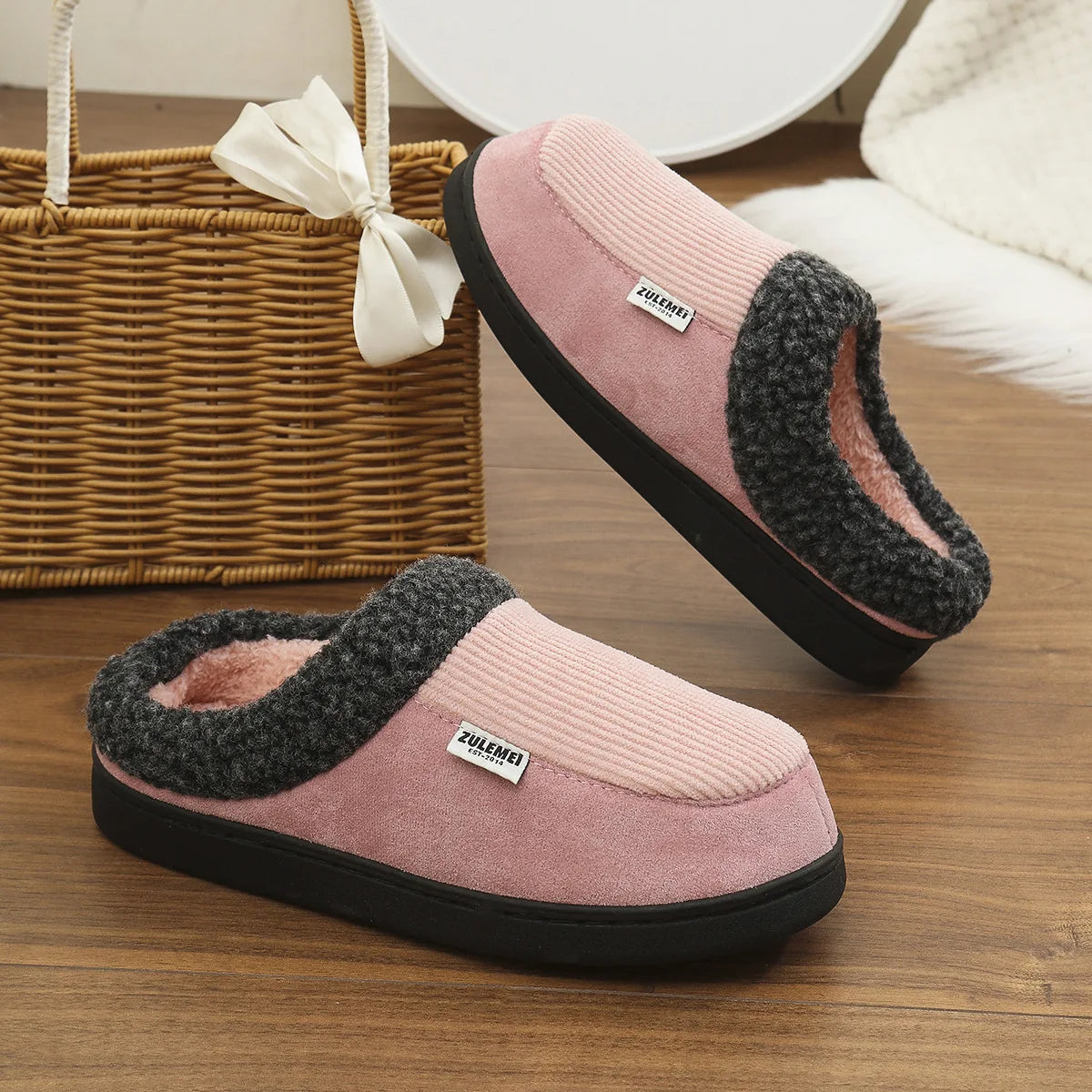 Chaussons <br> Hiver Doublés