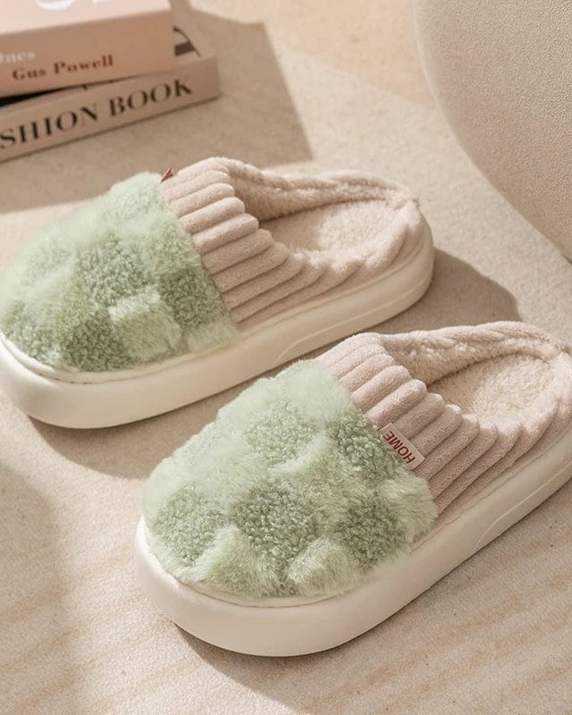 Chaussons pour Femme | Home 39-40 / Vert