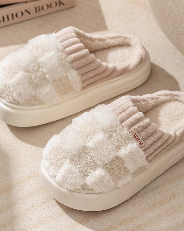 Chaussons pour Femme | Home 39-40 / Blanc