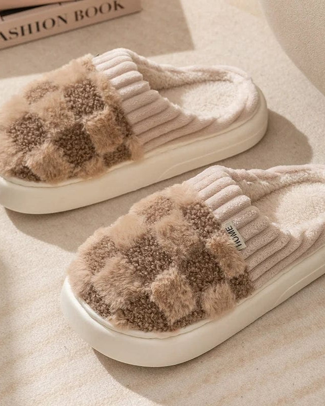 Chaussons pour Femme | Home 41-42 / Marron