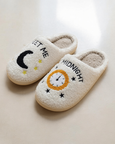 Chaussons | Horloge