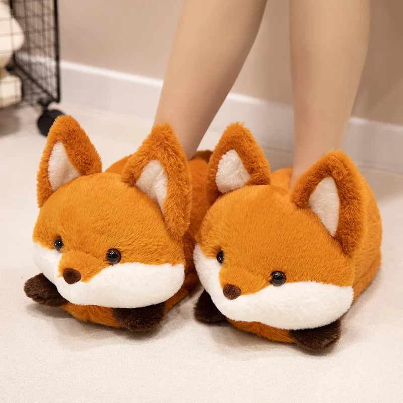 Chaussons <br> Panda roux et Renard