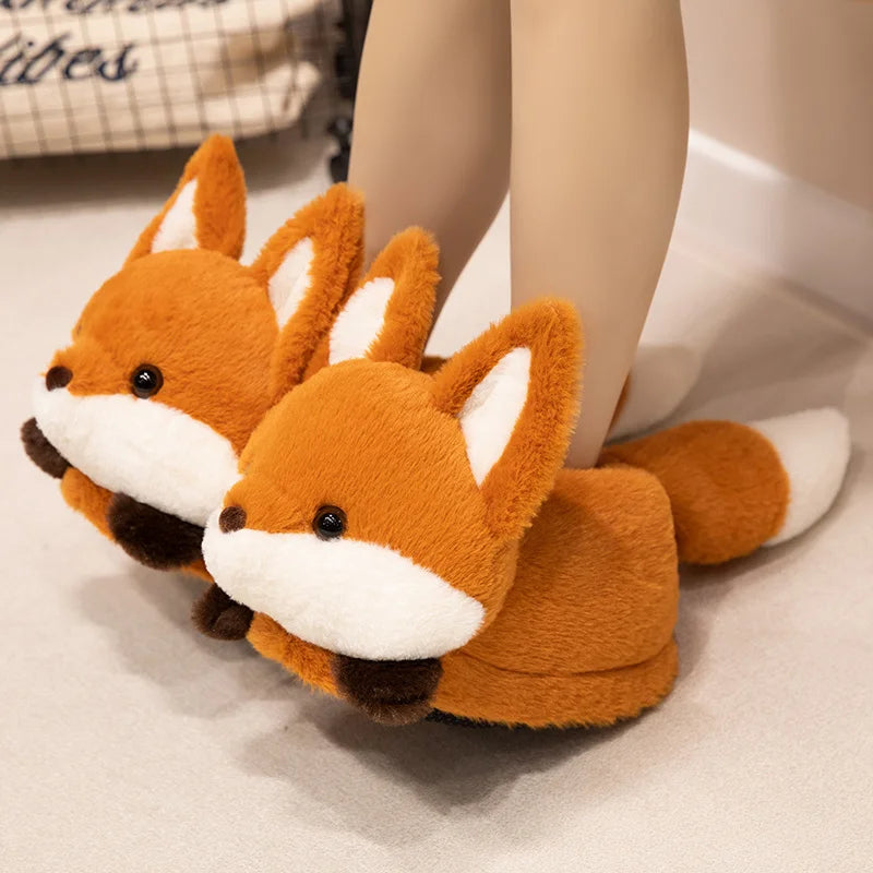 Chaussons <br> Panda roux et Renard