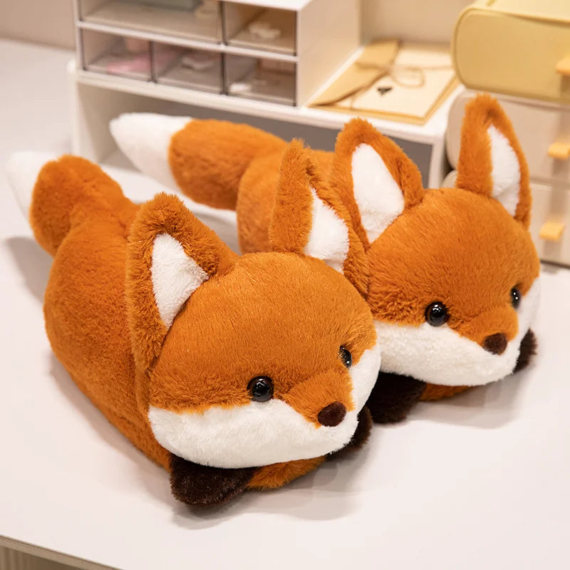 Chaussons <br> Panda roux et Renard