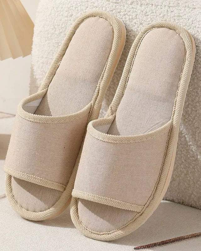 Chaussons | Sandale en tissus 42-43 / Beige