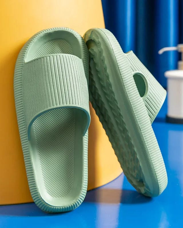 Chaussons | Sandales Mixte Vert / 34-35