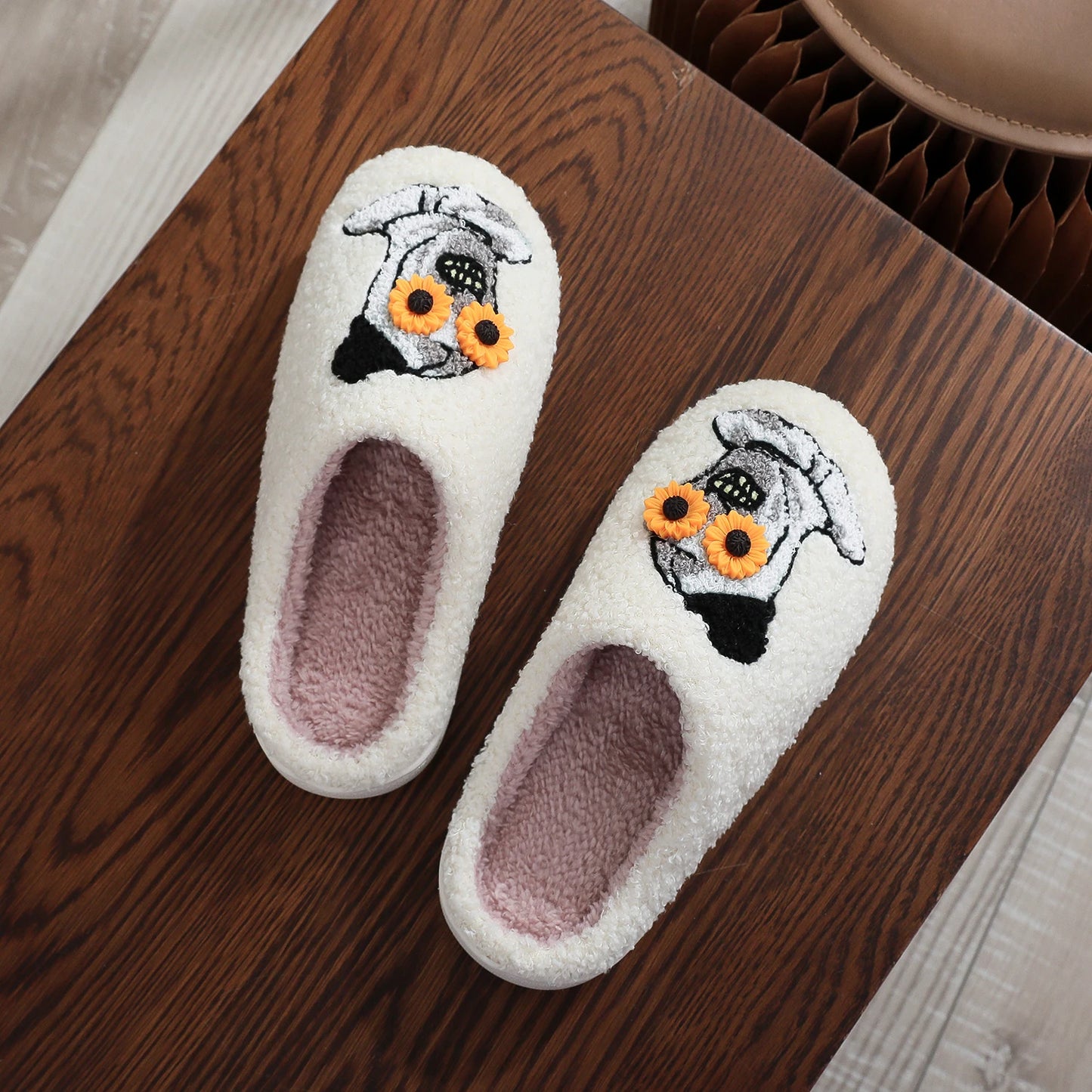 Chaussons <br> Squelette Halloween