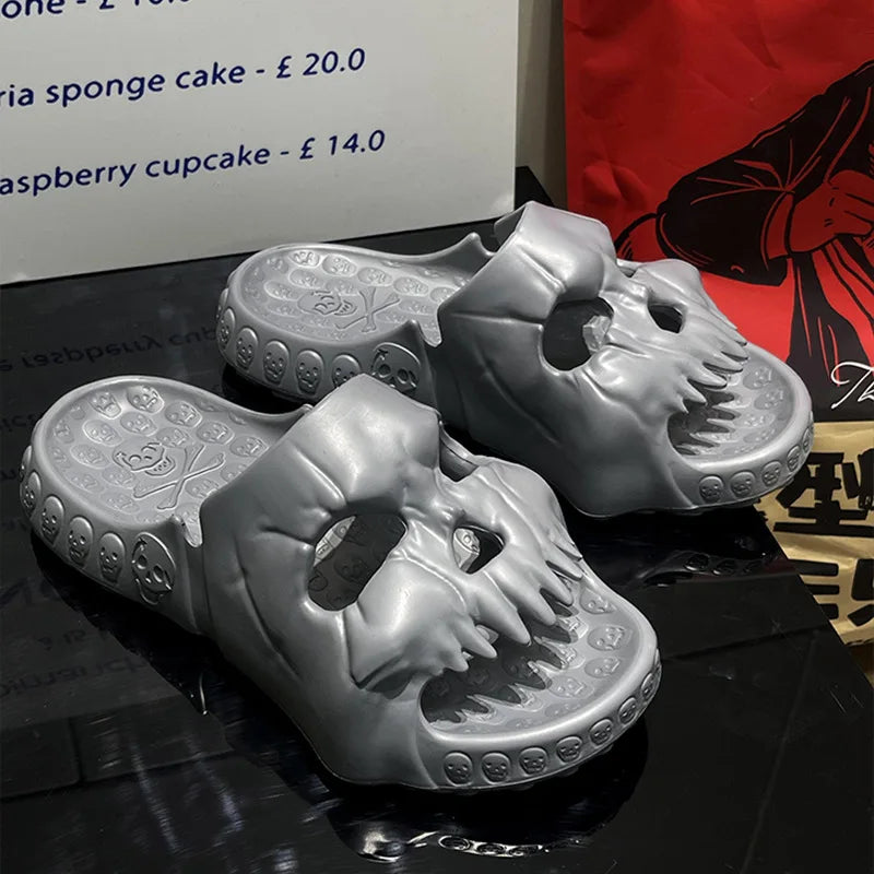 Chaussons <br> Tête de Mort