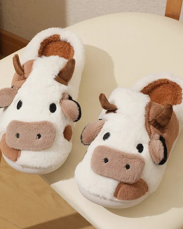 Chaussons | Tête de Vache 43-44 / Marron