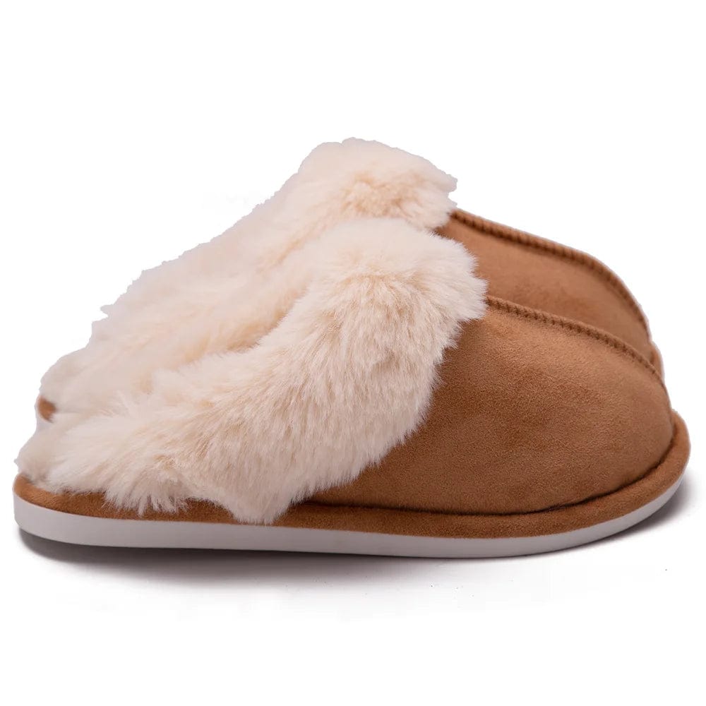 Chaussons Tendance | 2024 Famille Marron Blanc / 43-44