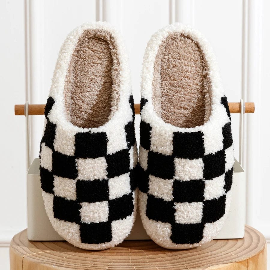 Chaussons <br> échiquier