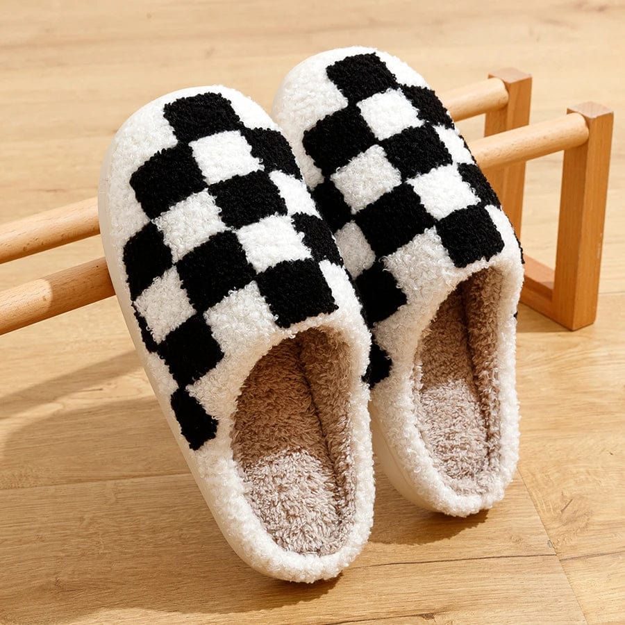 Chaussons <br> échiquier