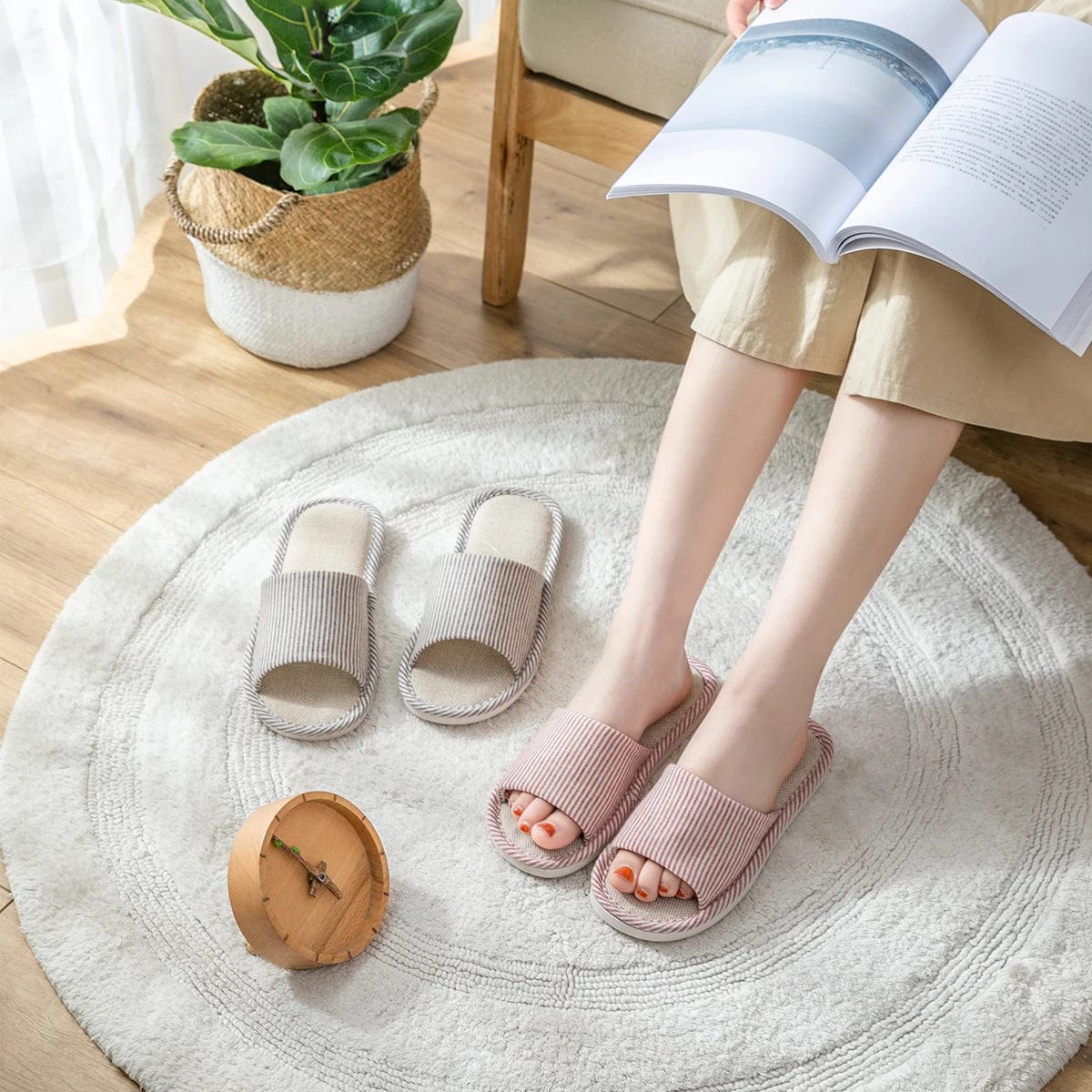 Chaussons | Coton