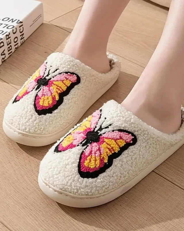 Chaussons femme <br> Papillon
