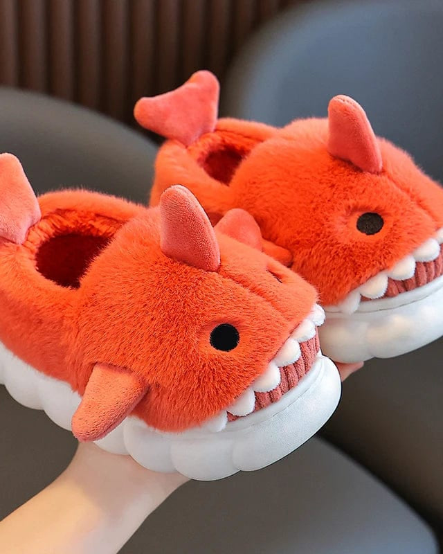 Chaussons pour Enfant | Requin Rouge / 24-25