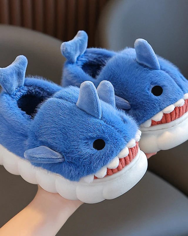 Chaussons pour Enfant | Requin Bleu / 32-33