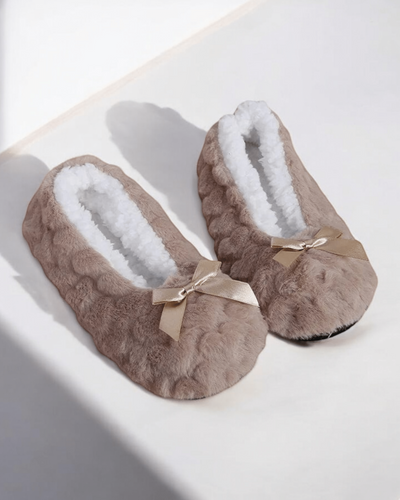 Chaussons pour Femme | Balerine Marron / 38-39-40(26cm)