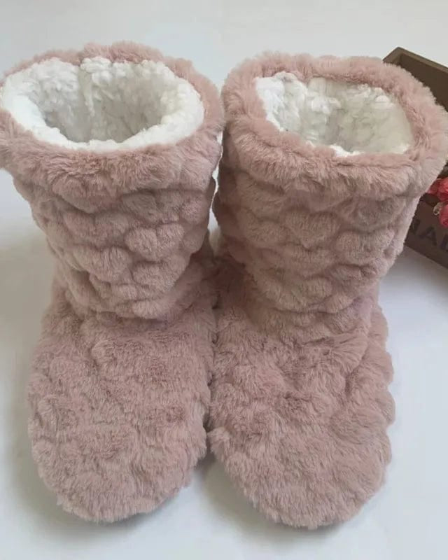Chaussons pour Femme | Bottes Rose Bonbon / 35-37