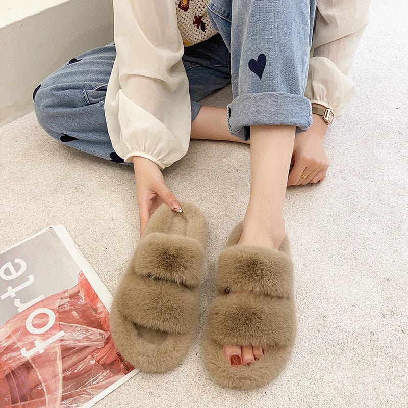Chaussons pour Femme | Fourrés