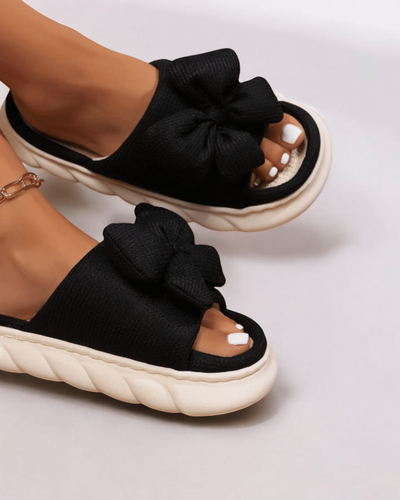 Chaussons pour Femme | Sandale Confort Noir / 43-44