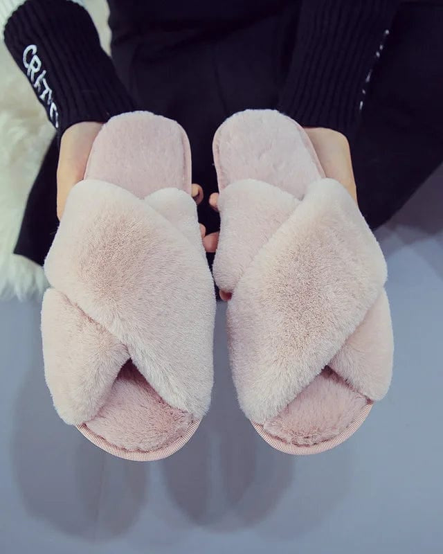Chaussons pour Femme |  Sandales Toute douce Rose / 35-36