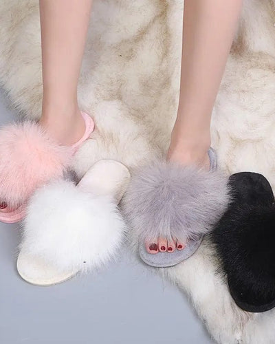 Chaussons pour Femme | Sandales Poilus