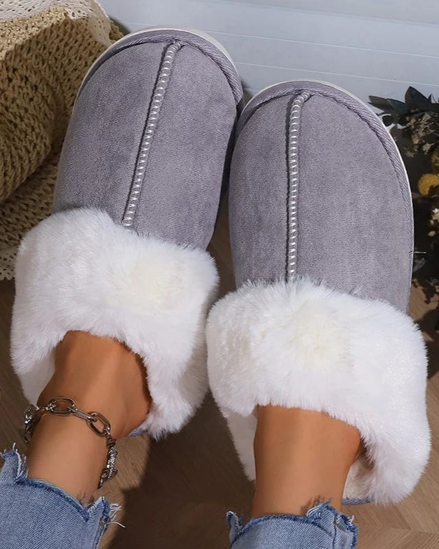 Chaussons pour Femme | Tendance 2024 Gris / 35-36