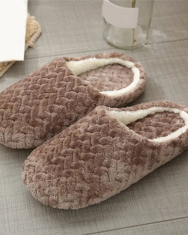 Chaussons pour Homme |  Classique Marron / 40-41